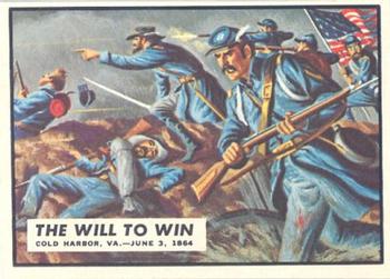 1962 Topps Civil War News #68 The Will to Win Front
