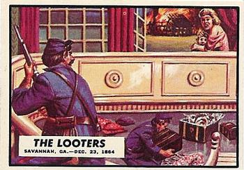1962 Topps Civil War News #83 The Looters Front