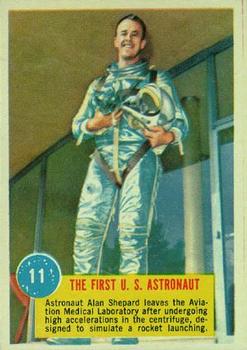 1963 Topps Astronauts (R709-6) #11 Alan Shepard Front