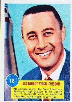 1963 Topps Astronauts (R709-6) #18 Virgil Grissom Front