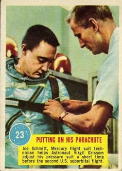 1963 Topps Astronauts (R709-6) #23 Virgil Grissom Front