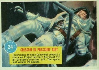 1963 Topps Astronauts (R709-6) #24 Virgil Grissom Front