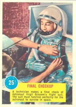 1963 Topps Astronauts (R709-6) #25 Virgil Grissom Front