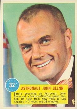 1963 Topps Astronauts (R709-6) #32 John Glenn Front