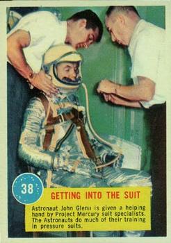 1963 Topps Astronauts (R709-6) #38 John Glenn Front