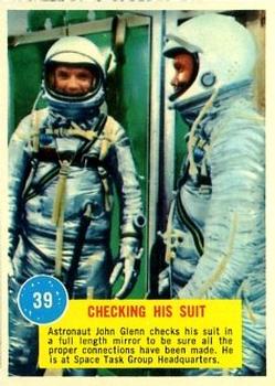 1963 Topps Astronauts (R709-6) #39 John Glenn Front
