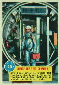 1963 Topps Astronauts (R709-6) #40 John Glenn Front