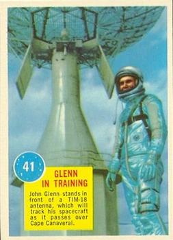 1963 Topps Astronauts (R709-6) #41 John Glenn Front