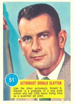 1963 Topps Astronauts (R709-6) #51 Donald Slayton Front