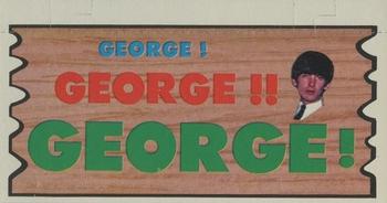1964 Topps Beatles Plaks #45 George, George, George Front