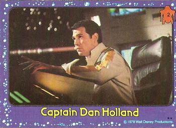 1979 Topps The Black Hole #2 Captain Dan Holland Front
