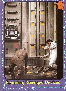 1979 Topps The Black Hole #11 Repairing Damaged Devices Front