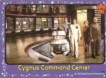 1979 Topps The Black Hole #20 Cygnus Command Center Front