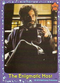 1979 Topps The Black Hole #24 The Enigmatic Host Front