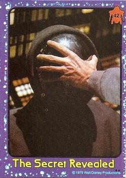 1979 Topps The Black Hole #42 The Secret Revealed Front