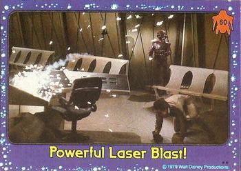 1979 Topps The Black Hole #60 Powerful Laser Blast! Front