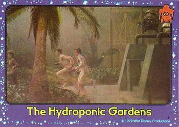 1979 Topps The Black Hole #63 The Hydroponic Gardens Front