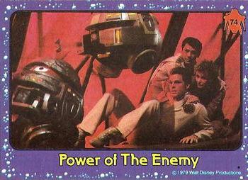 1979 Topps The Black Hole #74 Power of The Enemy Front