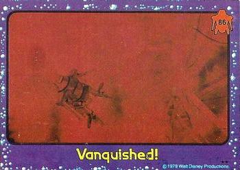 1979 Topps The Black Hole #86 Vanquished! Front