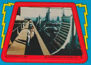 1979 Topps Buck Rogers - Stickers #5 The World of Tomorrow Front