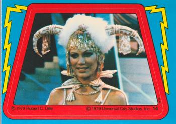 1979 Topps Buck Rogers - Stickers #14 Princess Ardala Front