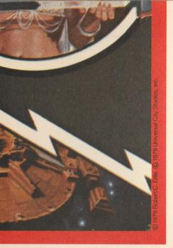 1979 Topps Buck Rogers - Stickers #18 We Shall Take Them by Surprise Back
