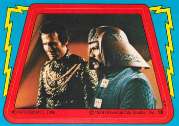 1979 Topps Buck Rogers - Stickers #18 We Shall Take Them by Surprise Front