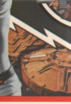 1979 Topps Buck Rogers - Stickers #19 Henry Silva as Kane Back