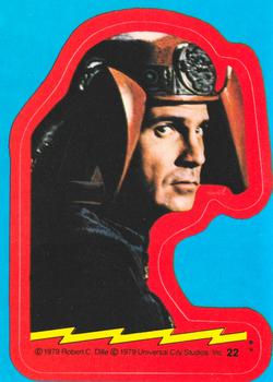 1979 Topps Buck Rogers - Stickers #22 Disguised as a Space Pirate! Front