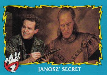 1989 Topps Ghostbusters II #11 Janosz' Secret Front