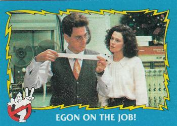 1989 Topps Ghostbusters II #12 Egon on the Job! Front