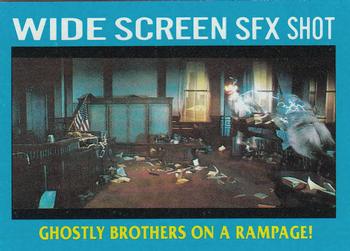 1989 Topps Ghostbusters II #28 Ghostly Brothers on a Rampage Front