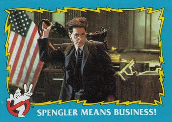 1989 Topps Ghostbusters II #31 Spengler Means Business! Front