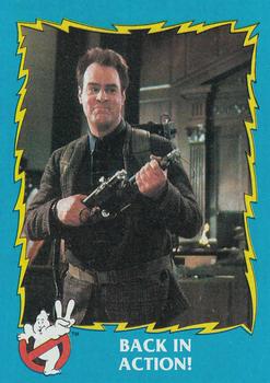 1989 Topps Ghostbusters II #32 Back in Action! Front