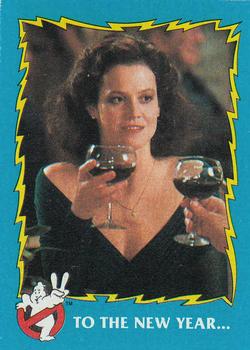 1989 Topps Ghostbusters II #59 To the New Year ... Front