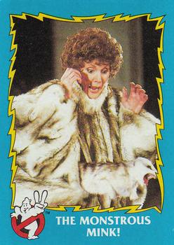 1989 Topps Ghostbusters II #65 The Monstrous Mink! Front