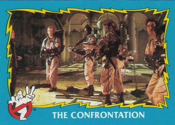1989 Topps Ghostbusters II #76 The Confrontation Front