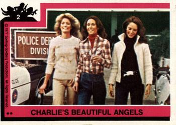 1977 Topps Charlie's Angels #2 Charlie's Beautiful Angels Front