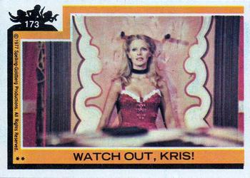 1977 Topps Charlie's Angels #173 Watch Out, Kris! Front