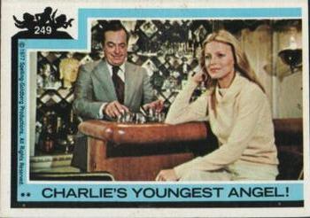 1977 Topps Charlie's Angels #249 Charlie's Youngest Angel! Front