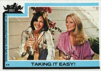 1977 Topps Charlie's Angels #251 Taking it Easy! Front