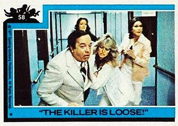 1977 Topps Charlie's Angels #58 The Killer is Loose! Front