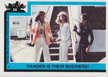 1977 Topps Charlie's Angels #68 Danger Is Their Business! Front