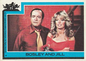 1977 Topps Charlie's Angels #71 Bosley and Jill Front