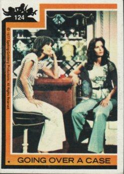 1977 Topps Charlie's Angels #124 Going Over a Case Front