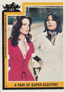 1977 Topps Charlie's Angels #127 A Pair of Super-Sleuths Front