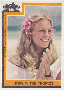 1977 Topps Charlie's Angels #180 Kris in the Tropics! Front