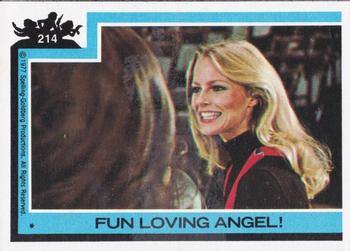 1977 Topps Charlie's Angels #214 Fun Loving Angel! Front
