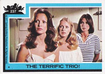 1977 Topps Charlie's Angels #237 The Terrific Trio! Front