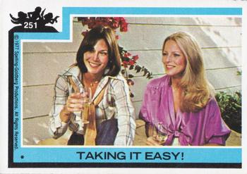 1977 Topps Charlie's Angels #251 Taking it Easy! Front